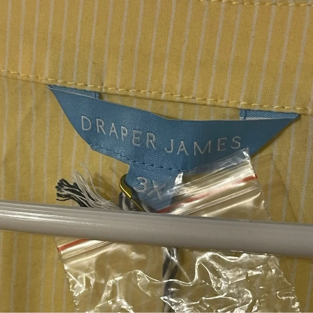 Draper James 3X Embroidered Button Down Blouse - Picture 3 of 5